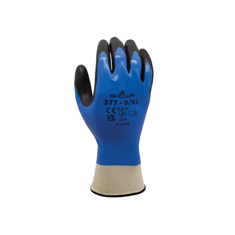 GUANTE DE PROTECCIÓN CONTRA QUÍMICOS, SHOWA 377 - 1 PIEZA