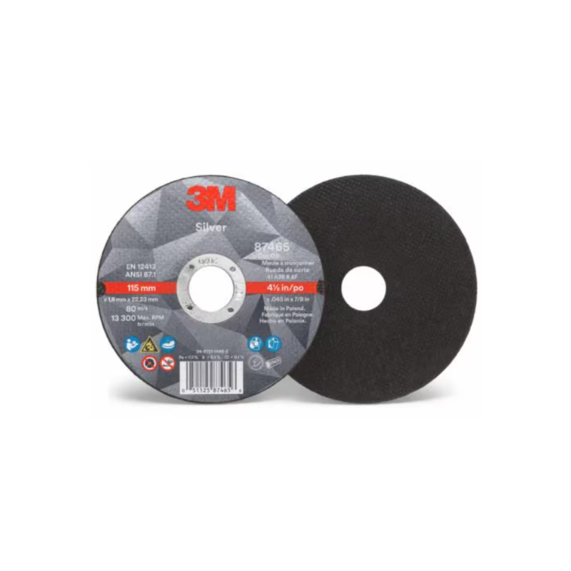 DISCO DE CORTE 3M SILVER T1 115 x 1.6 MM 87465 - 1 PIEZA