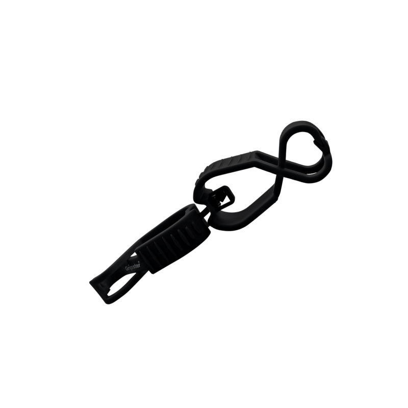 CLIP UTILITARIO MULTIUSOS COLOR NEGRO GRIPSTER Z11 - 1 PIEZA